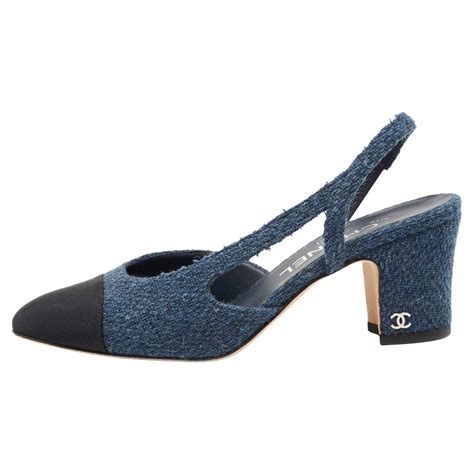 sandale chanel tweed|chanel slingback price euro.